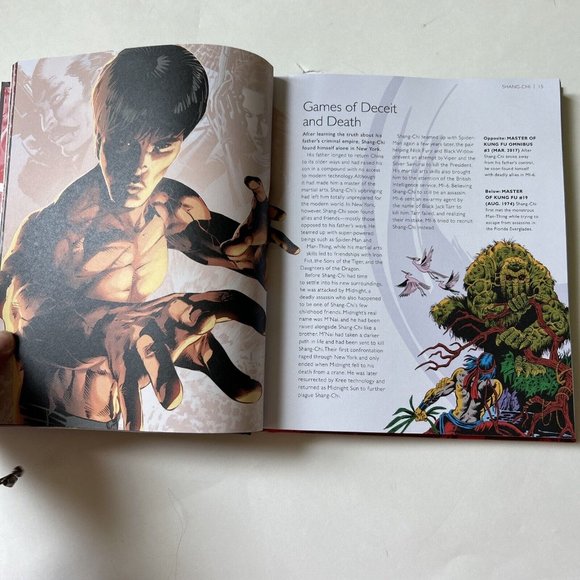 Marvel the Way of the Warrior book-Shang-Chi-Iron Fist-Psylocke-Wolverine-NEW - Picture 5 of 10